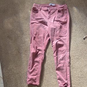 Old Navy Rockstar super skinny high rise. Size 16